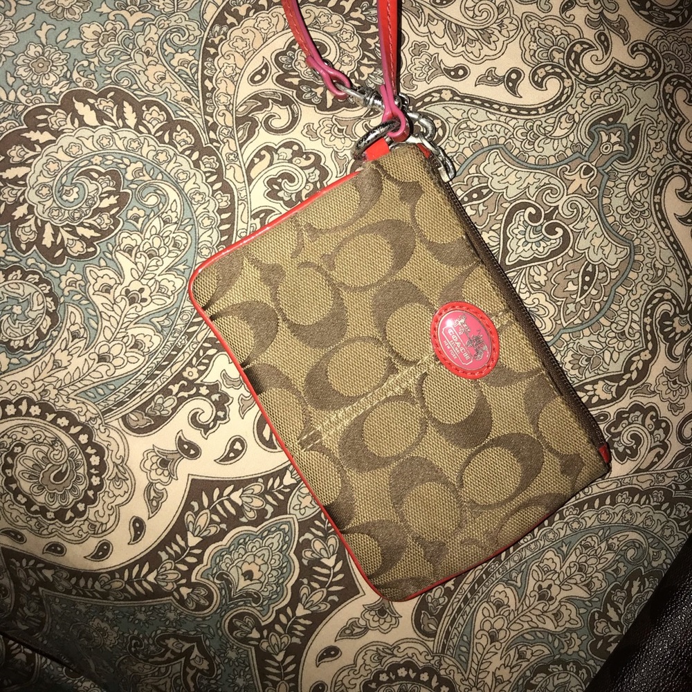 Coach wristlet